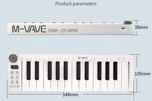 Cheap Price OEM <strong>Custom</strong> <strong>Midi</strong> <strong>Keyboard</strong> <strong>Controller</strong> Piano Mini Digital 25-key and <strong>Midi</strong> Synthesizer Other Music Instrument