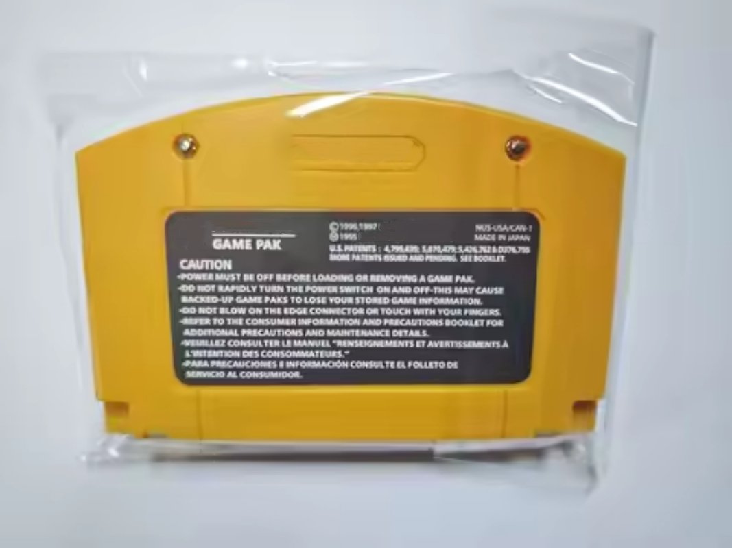 Jaune pour Donkey Kong 64