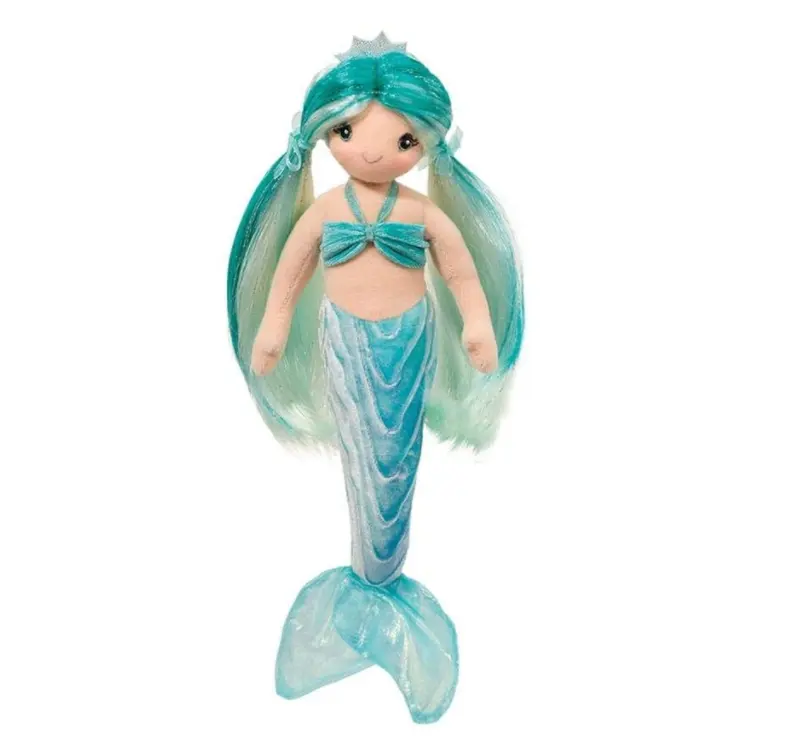 ODM-Muñeca de tela de princesa sirena para niñas, muñeco de trapo suave, regalos para niños, venta directa de fábrica china