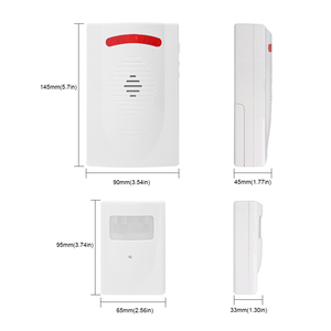 Sistema de alarma con sensor de movimiento PIR de seguridad para el hogar para protección contra intrusos - Product Image 4
