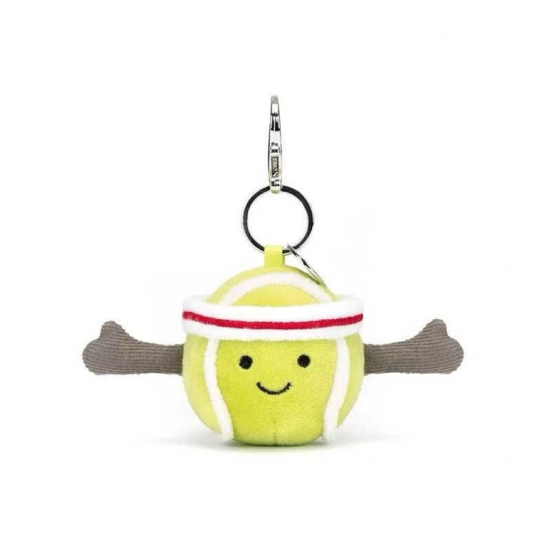 Colgante de tenis: tres bolsas de polvo estándar, sello de acero limpio