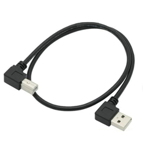 Up Down L/F Angled <strong>Usb</strong> <strong>2.0</strong> Type <strong>a</strong> Male to B Male <strong>USB</strong> Extension Cable for Computer Printer - Product Image 4
