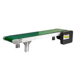 Línea transportadora de cinta de escritorio microcompacta Equipo de manipulación de materiales de línea de montaje eficiente con transporte de alimentación de calidad - Product Image 4