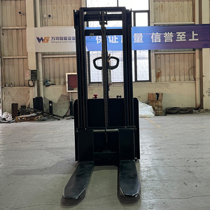 Hot bán 1000kg 1.5t 2ton 3M di động Pallet apilador electrico tự tải của nhãn hiệu Xe nâng bán Điện Tay Stacker reclaimers - Product Image 3