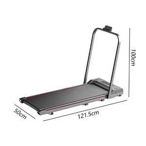 Tragbare elektrische flache Laufpult Walking Pad Mini Compact Gym Übungs laufband LED-Bildschirm für den Heimgebrauch Faltbare Fitness - Product Image 3