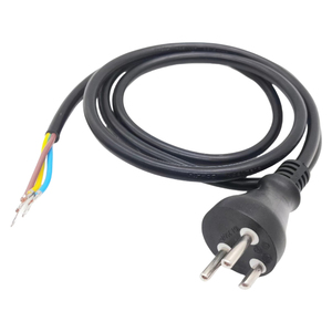 สายไฟเดนมาร์กพร้อมอุปกรณ์อุตสาหกรรม IEC ตัวเมียแบบปลายตัวผู้ - Product Image 3