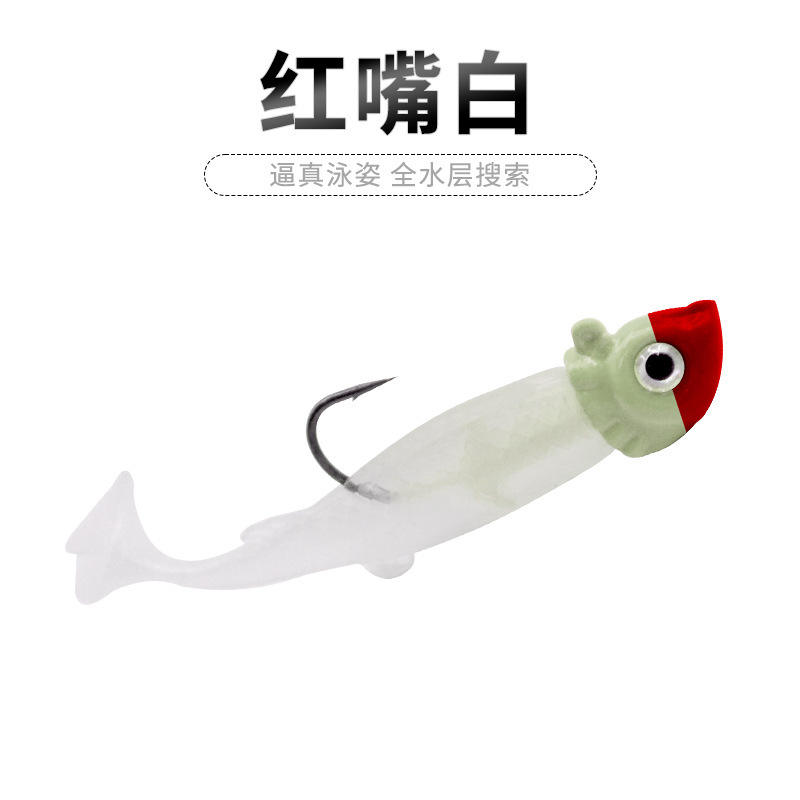 Tête jaune et bouche rouge-lumineuse