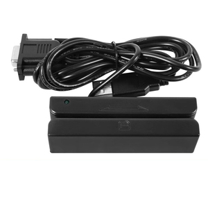 MSR RS232ต่อเนื่องเครื่องอ่านการ์ดแม่เหล็กขนาดเล็กที่มีความต้านทานสูงติดตาม123แถบแม่เหล็กเครื่องอ่านการ์ดสมาชิก - Product Image 2