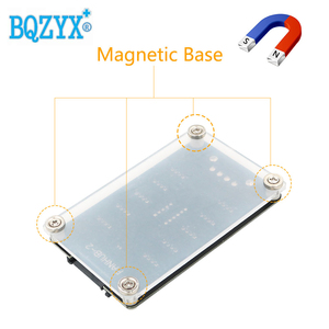 DC 12v 3/4pin Fan PWM Fan Hub Controller con 3528 LED flash colorati e display del sensore di temperatura - Product Image 4