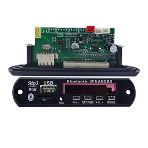 Комплект FLAC декодер аудио Плата FM радио SD Модуль DC 5 В USB блок питания Hands Free ЖК-экран MP3 плеер - Product Image 1