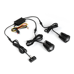 OGA MT20 Dual Color <strong>2</strong>&quot; Motor Led Driving Light 20W White Yellow Led Motorcycle Light - Product Image 1
