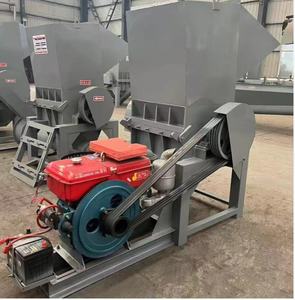 Granülatör hammadde PP PVC atık plastik kırıcı yardımcı enjeksiyon makinesi için plastik geri dönüşüm çökmesini makinesi - Product Image 1
