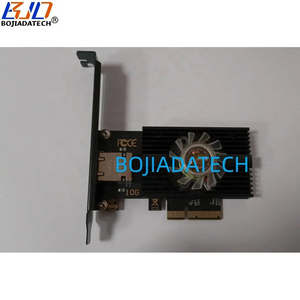 10Gbps Single RJ45 Port PCI Express 4X PCI-E X4 Ethernet Server Lan <strong>Network</strong> Cards AQC113C With RGB Fan for Gaming PC <strong>Computer</strong> - Product Image 3