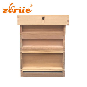 UK Style FSC Beehive for Langstroth System - Insulated Winter Bee Hive Box with Removable Frames, Beekeeping Farm Wooden Hives - Product Image 3