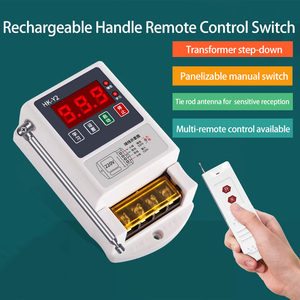 220V Dual Wireless Fernbedienung schalter 1000 Meter mit Antenne Intelligente Wasserpumpe Motor Lichts teuerung Maximaler Strom 10A - Product Image 5