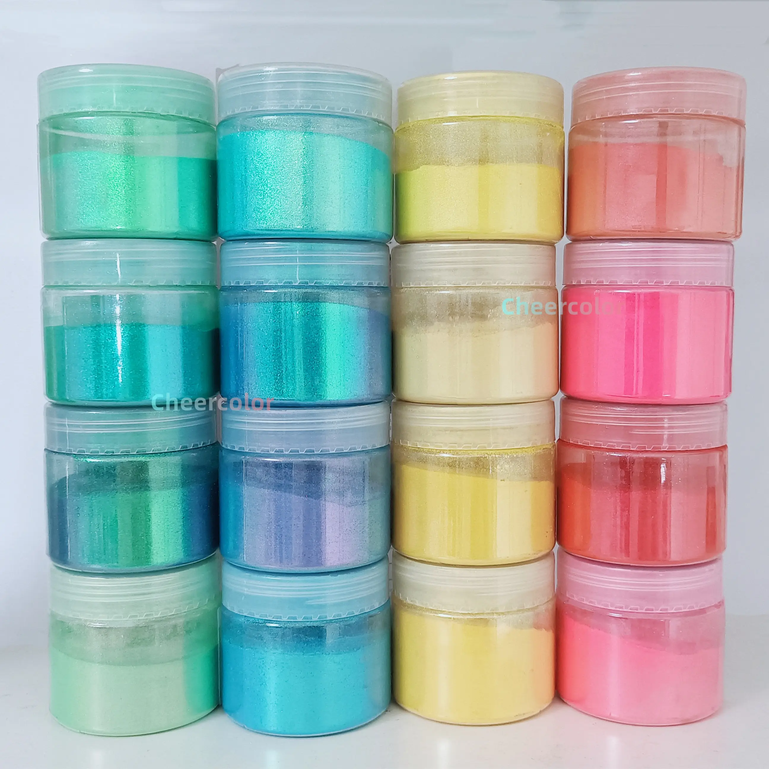 Cosméticos seguros para la piel pigmento jabón colorante mica tintes pigmentos para Resina de exportación pigmento perlado