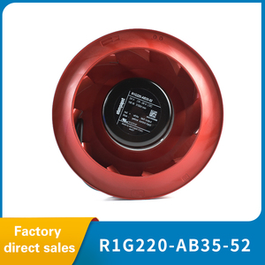 R1G220-AB35-52 24v小型无刷离心风机220毫米ec工业用离心叶轮风机，适用于ebmpapst风机