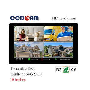 Timbre de puerta personalizado con cámara de seguridad Sistema de intercomunicación Timbre con cámara CCTV de seguridad para el hogar 1080 P - Product Image 4