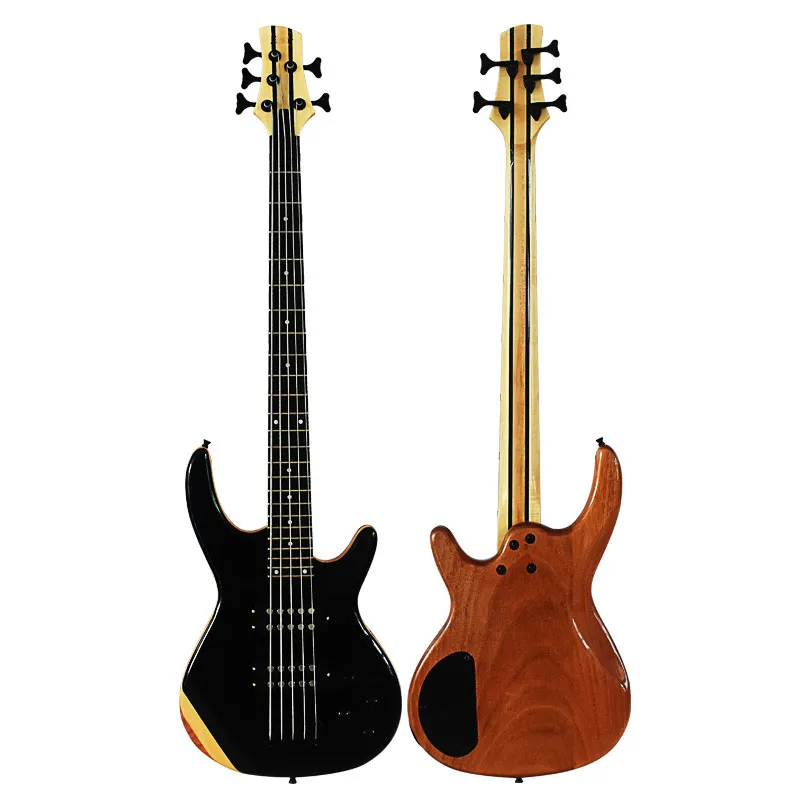 Pakt bass violão de alta qualidade, baixo elétrico multicamada tipo rosewood