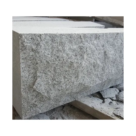 Fábrica barato al por mayor G603 roca Pared de granito bloque chino Natural Hubei Natural superficie de granito
