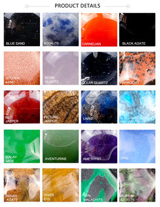 Tự Nhiên Bán Quý Đá Quý Nước <span class=keywords><strong>TearsDrop</strong></span> Healing Chakra Quyến Rũ Đá Vòng Cổ Mặt Dây Chuyền - Product Image 5