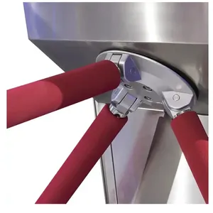 Looppoort met driepootconstructie, 304 roestvrij staal, bidirectioneel, gezichtsherkenning, RFID-toegangscontrole, anti-tailgating - Product Image 2