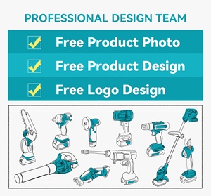 12 14 inch Pin Kép điện <span class=keywords><strong>Chainsaw</strong></span> xăng dầu không dây mạnh mẽ chế biến gỗ công cụ cắt máy xăng <span class=keywords><strong>Chainsaw</strong></span> - Product Image 5