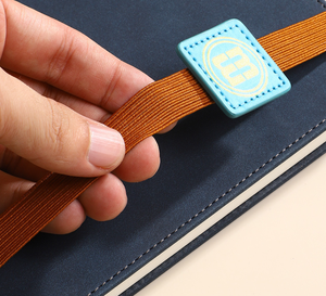 High Quality A5 Size PU Leather Cover <strong>Notebooks</strong> <strong>with</strong> <strong>Elastic</strong> Strap - Product Image 2