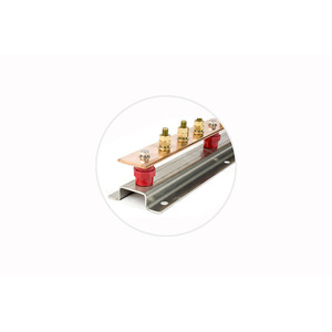 Electrical Earth <strong>Busbar</strong> for Lightning Protection System with M10 Fittings and Insulators - Product Image 5