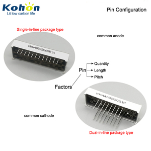 Große 3-Zoll-7-Segment-LED-Anzeige 1-stellige Common Anode Pure Green - Product Image 6
