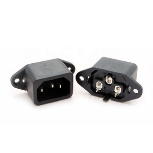 CE รับรอง10A ช่องเสียบกำลัง C14 250V AC พร้อมขาเสียบ3ขาสำหรับแผงปลั๊กขาเข้า IEC สำหรับชาร์จไฟจักรยานอุตสาหกรรม - Product Image 5