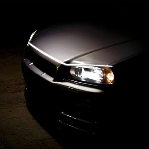 12V Hood ışık şeridi DRL dönüş sinyal ışığı çift renk Amber beyaz zikzaklı dinamik tarama başlatmak 1.5M Led araba kaput ışık şeridi - Product Image 1