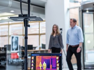 Cheap Thermal Imager Smart Body Temperature Scanner Security <strong>Camera</strong> - Product Image 3