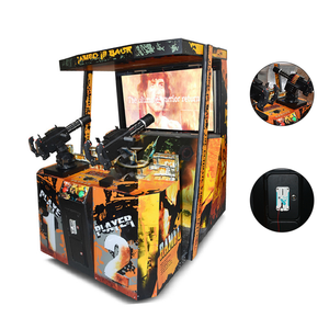 ランボシューティングゲーム機コイン式アーケードシミュレーターターゲットシューティングゲーム機2Pアミューズメントセンター用