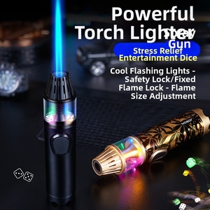 Jocon biểu tượng tùy chỉnh tùy chỉnh kim loại khói thuốc lá bán buôn butan khí máy bay phản lực ngọn lửa xì gà ngọn đuốc nhẹ hơn - Product Image 5