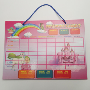 定制厚磁奖励图表板任务磁奖励行为图表儿童家务图表 - Product Image 2