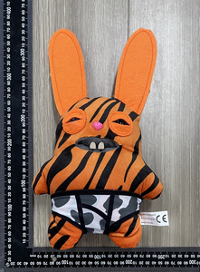 11.02 inch/28 cm fug agler quái vật đồ chơi sang trọng-Lớn răng Funky sang trọng, mềm Thú nhồi bông Keychain, dễ thương xấu xí búp bê cho quà tặng - Product Image 4