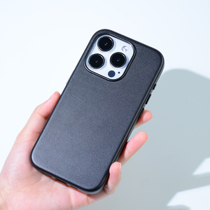 定制免费样品官方纳帕图案5色专用聚氨酯皮革手机外壳，适用于iPhone 13 15 Pro Max - Product Image 2