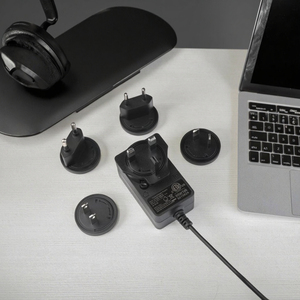 26W 25.2V 1A Compact Interchangeable Power <strong>Adapter</strong> for US <strong>EU</strong> UK AU Worldwide AC Socket Converter for Camera Game Players - Product Image 2