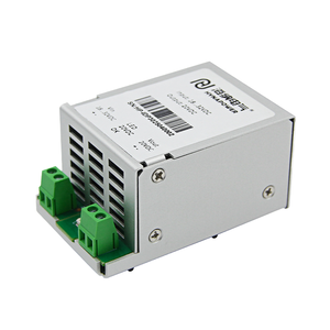 Convertidor de CC/CC de salida única de carril Din, convertidor Buck-Boost de entrada de 18-32V, salida de 20V con función de aislamiento