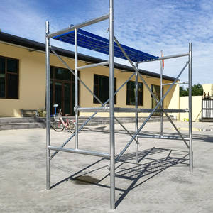 Andamio de 4 Patas de montaje rápido con ruedas de bloqueo, capacidad de 650kg para reparación de almacén - Product Image 6