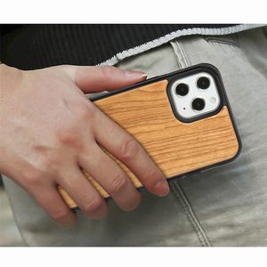Kaynak fabrikasının katı ahşap IPhone16 cep telefonu kabuk koruyucu kapak iPhone 15 14 13 12 ile uyumlu - Product Image 4