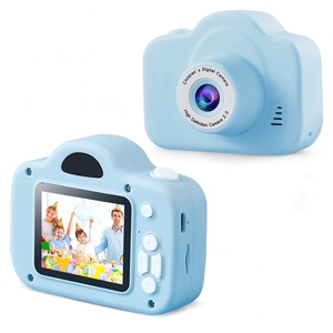 YYTech A3 çocuklar Selfie kamera çocuk eğitim fotoğraf oyuncak CMOS görüntüleme sensörü ile MP3 ve SD plastik malzeme - Product Image 1
