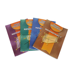 Customized <strong>Book</strong> Printing Service African School French Workbook Full Color Printed Math Textbook for Students - Product Image 1