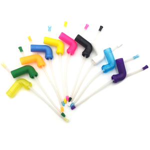 Beer Drinking Games with <strong>LED</strong> Lighting Party Drinking Snorkel with <strong>Timer</strong> - Product Image 2