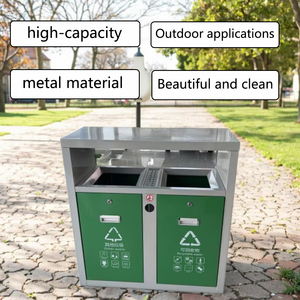 新社区使用生态友好型公共区域垃圾收集箱智能垃圾分类垃圾箱 - Product Image 4
