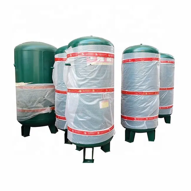 Compresor de aire de tornillo piezas de alta calidad de almacenamiento de aire de tanque receptor 1000L