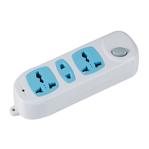 卸売4ウェイユニバーサル延長ソケットプッシュボタンスイッチ電源タップ延長リード