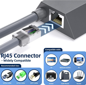 Starlink Ethernet adattatore Gen2 per Starlink rettangolare Satellite Internet V2 di alta qualità con il prezzo ragionevole - Product Image 2
