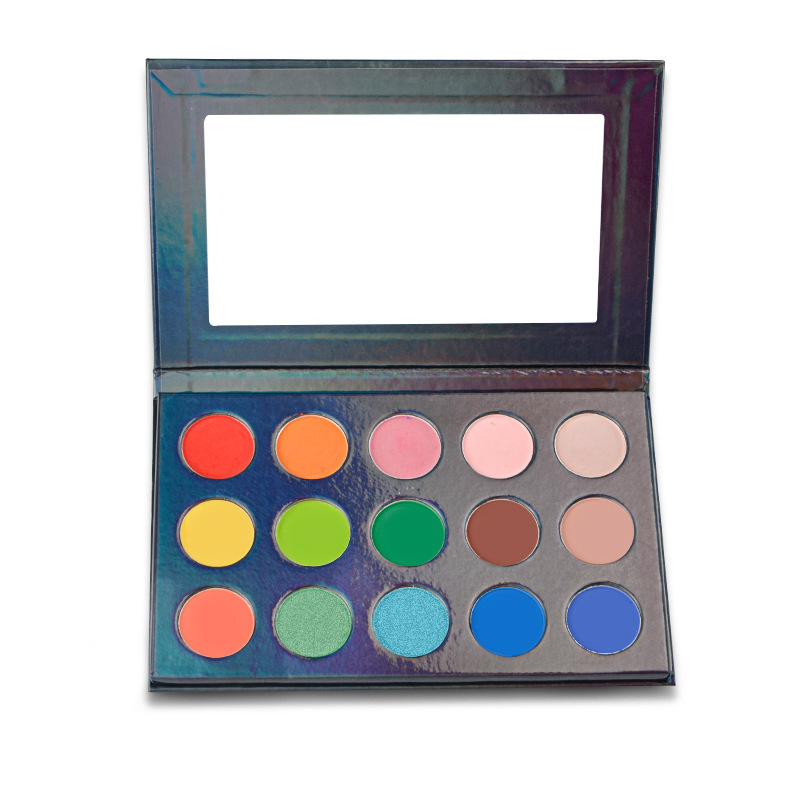 15 colori blu scatola vuota